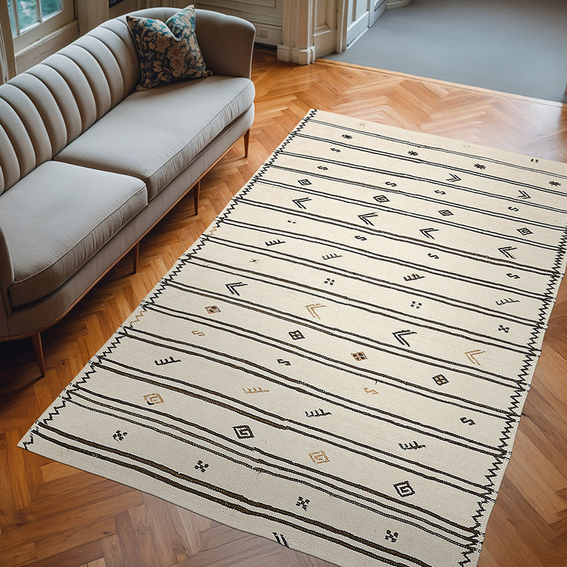 Alfombra Vintage Turco Kilim - 175 cm x 270 cm - K0070569