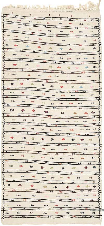 Vintage Anadolu Kendir Kilim - 164 cm x 326 cm