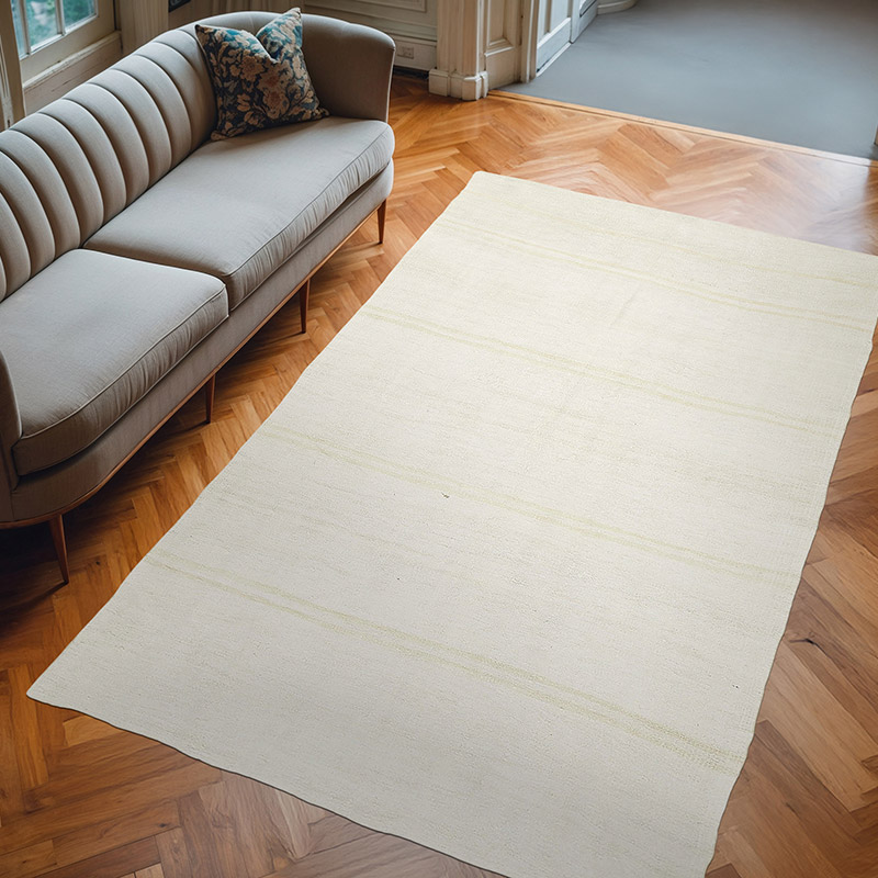 Vintage Anadolu Kendir Kilim - 185 cm x 295 cm - K0070578