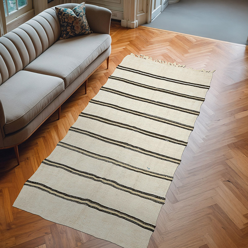 Alfombra Vintage Turco Kilim - 160 cm x 316 cm - K0070579