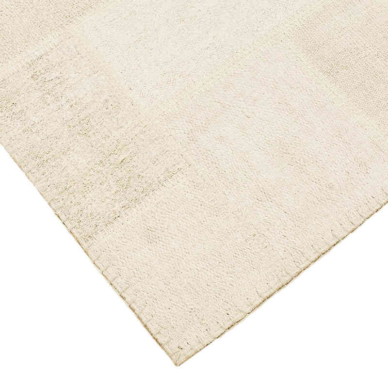 Alfombra Kilim de Cáñamo con Patchwork - 197 cm x 292 cm - K0070595
