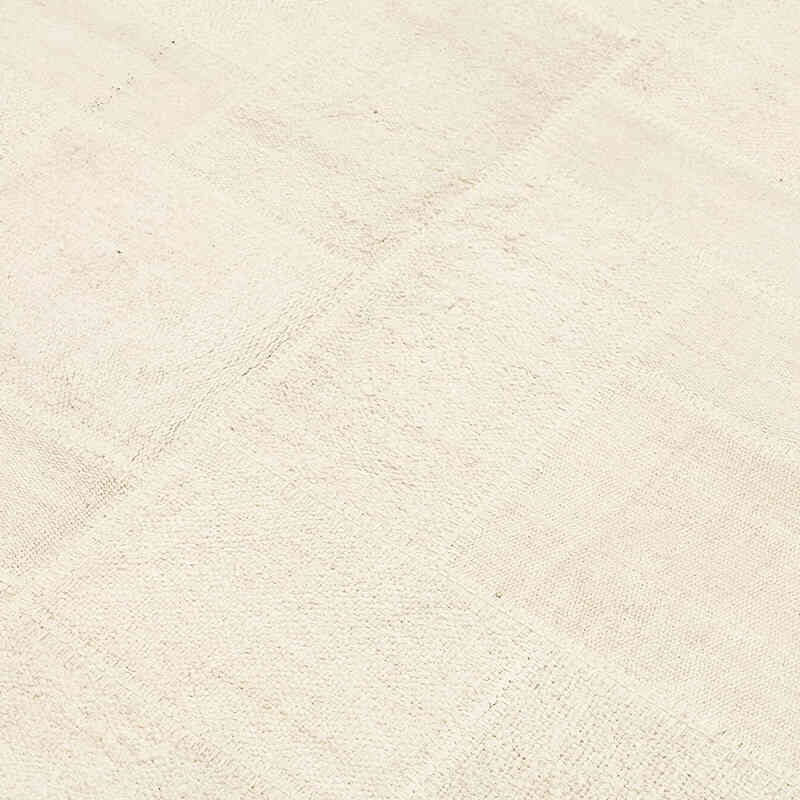 Alfombra Kilim de Cáñamo con Patchwork - 197 cm x 292 cm - K0070595