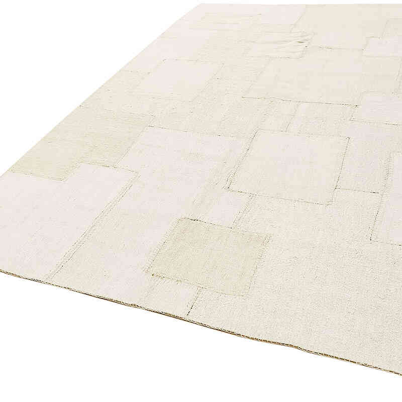 Patchwork Hemp Kilim Rug - 6' 7" x 9' 10" (79" x 118") - K0070596