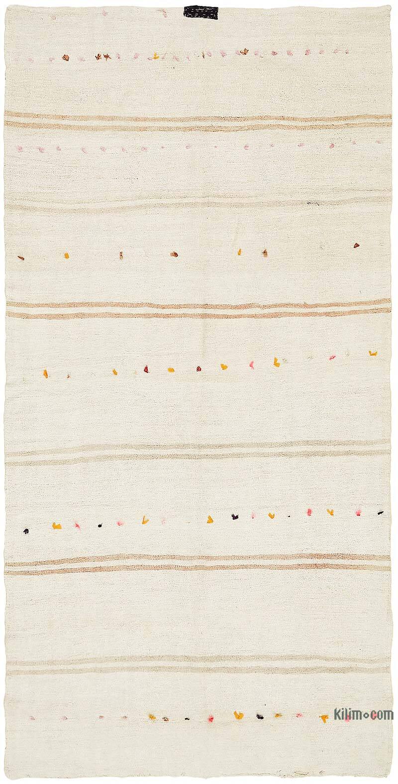 Alfombra Vintage Turco Kilim - 195 cm x 380 cm - K0070598