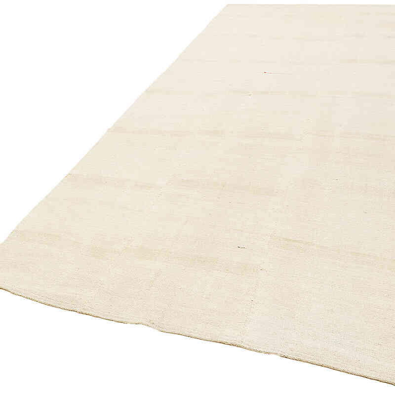 Vintage Anatolian Hemp Kilim Rug - 5' 7" x 12' 2" (67" x 146") - K0070606