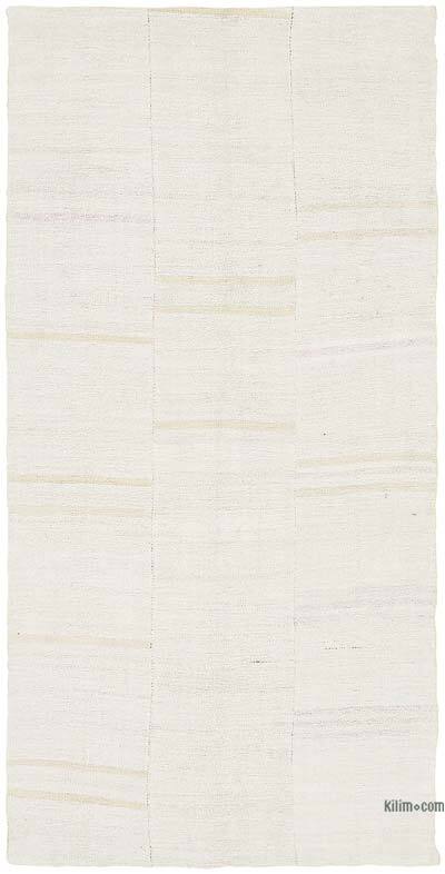 Vintage Anatolian Hemp Kilim Rug - 5' 10" x 11' 6" (70" x 138")