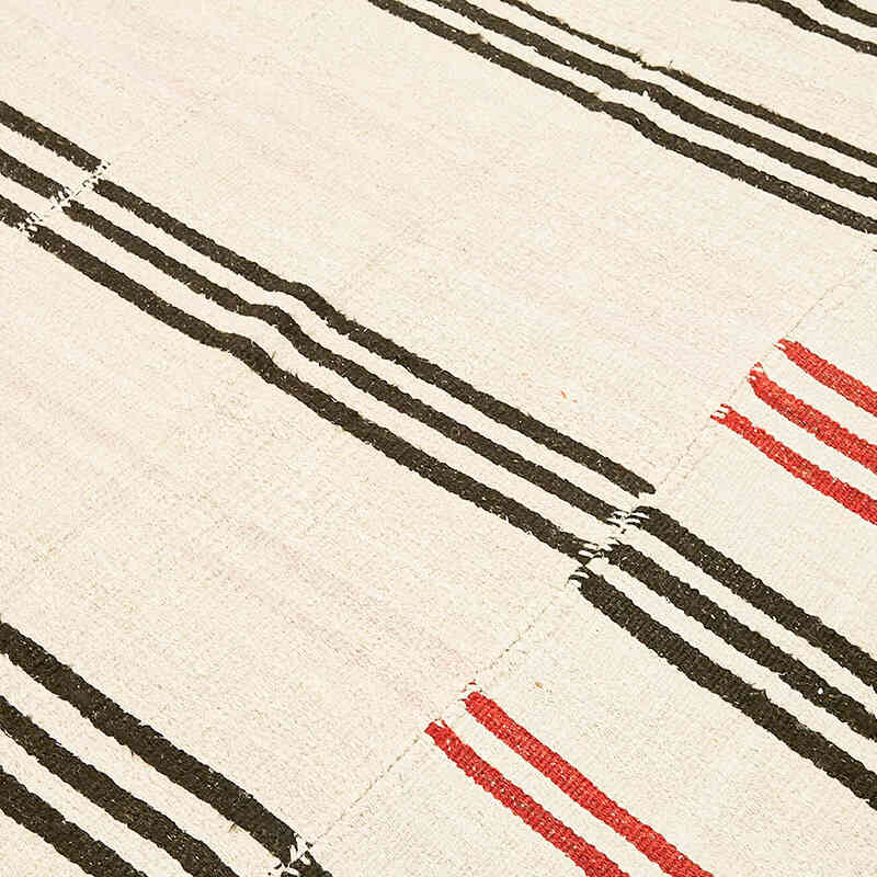 Vintage Anadolu Kendir Kilim - 203 cm x 363 cm - K0070617
