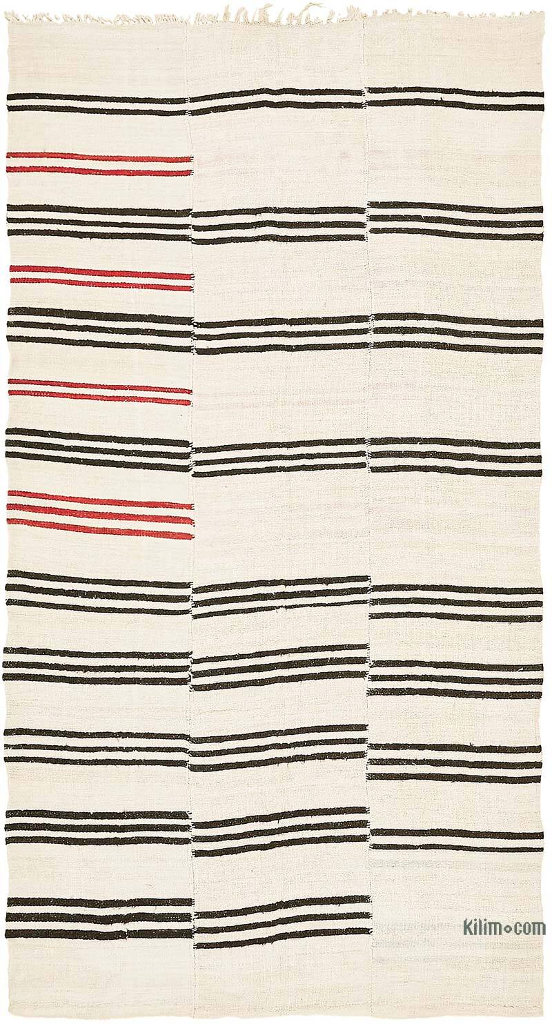 Vintage Anadolu Kendir Kilim - 203 cm x 363 cm - K0070617