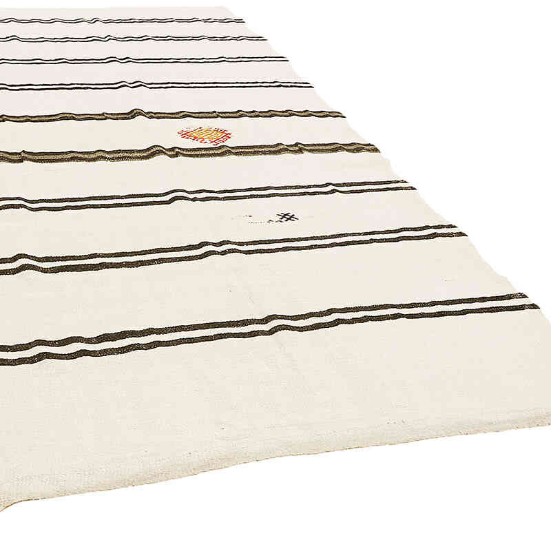 Alfombra Vintage Turco Kilim - 200 cm x 366 cm - K0070618