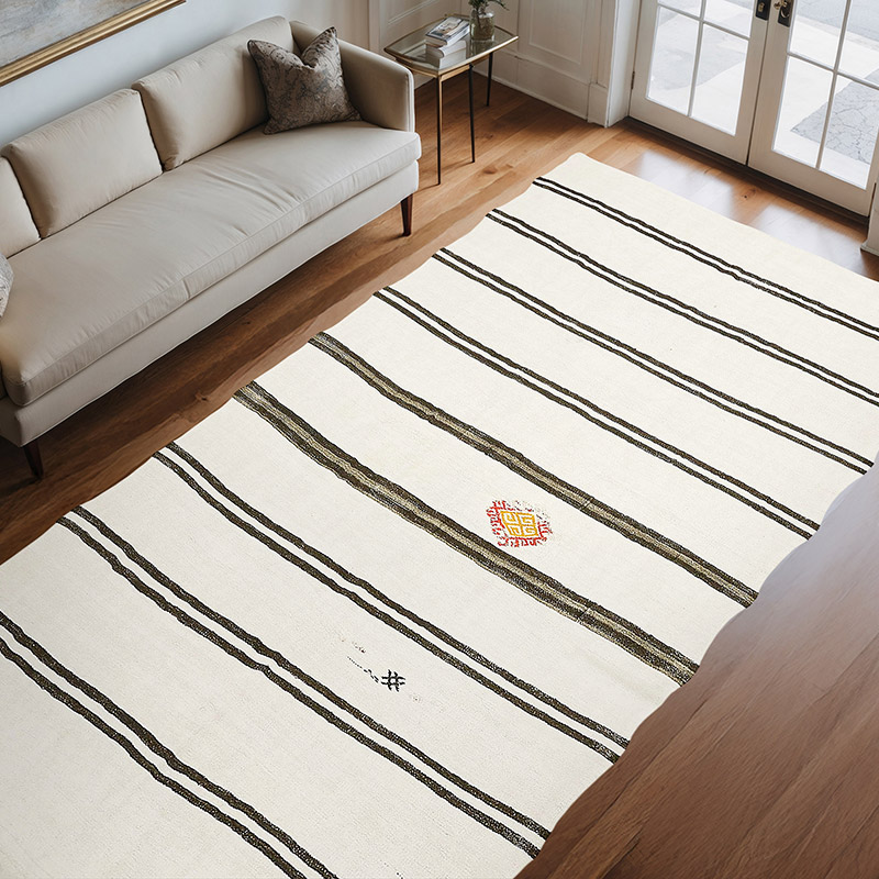 Alfombra Vintage Turco Kilim - 200 cm x 366 cm - K0070618