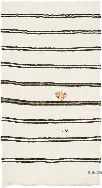 Vintage Anadolu Kendir Kilim - 200 cm x 366 cm
