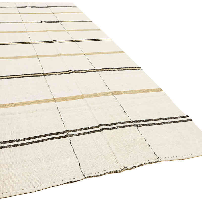 Vintage Anadolu Kendir Kilim - 176 cm x 427 cm - K0070619