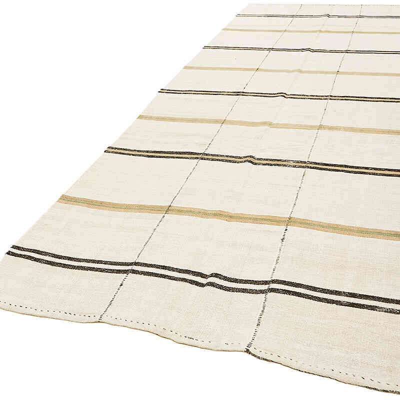 Vintage Anadolu Kendir Kilim - 176 cm x 427 cm - K0070619