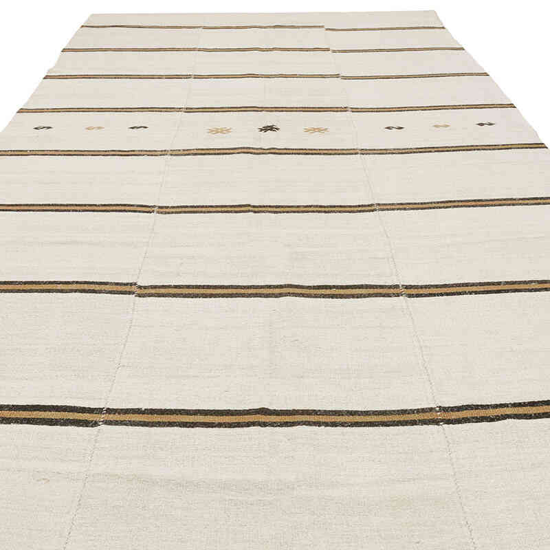 Vintage Anadolu Kendir Kilim - 205 cm x 395 cm - K0070620
