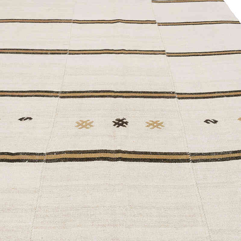 Vintage Anadolu Kendir Kilim - 205 cm x 395 cm - K0070620