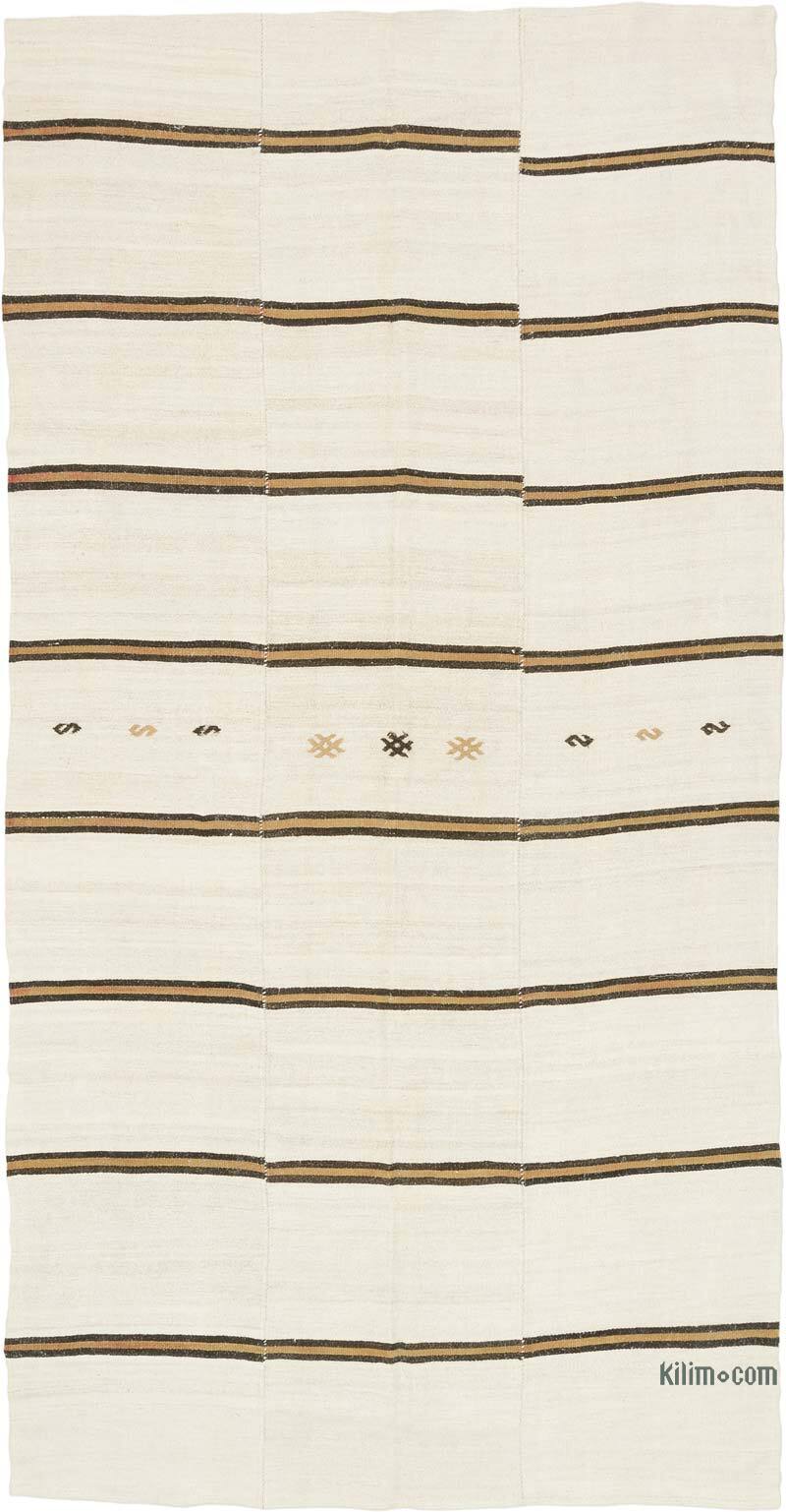 Vintage Anadolu Kendir Kilim - 205 cm x 395 cm - K0070620
