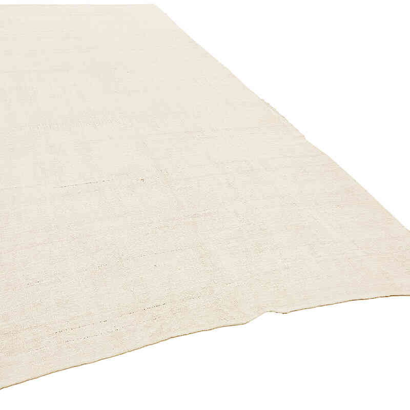 Vintage Anatolian Hemp Kilim Rug - 6' 7" x 12' 4" (79" x 148") - K0070625