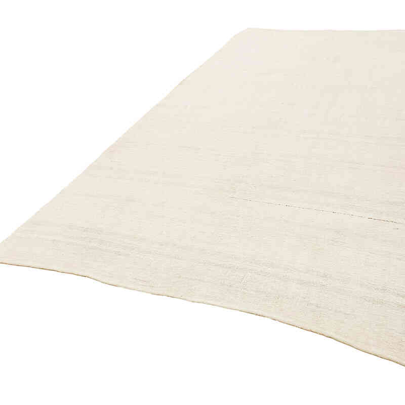 Vintage Anatolian Hemp Kilim Rug - 6' 7" x 12' 4" (79" x 148") - K0070625