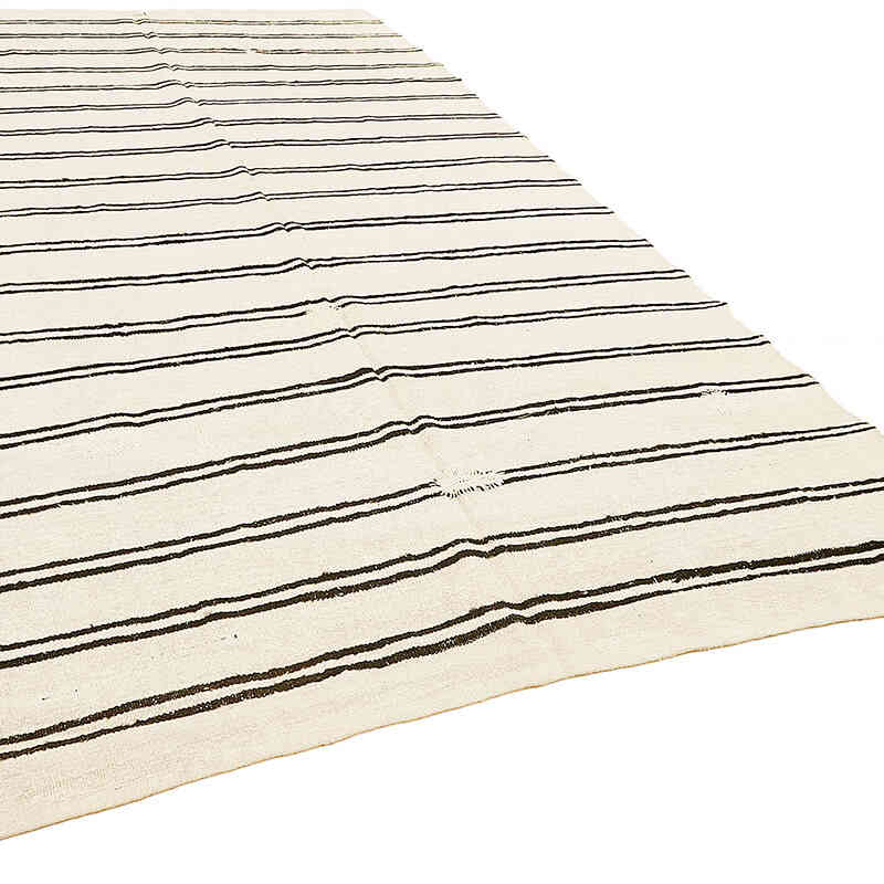 Vintage Anadolu Kendir Kilim - 224 cm x 370 cm - K0070633