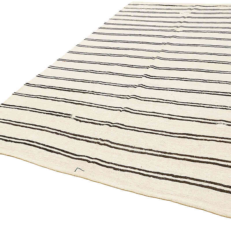 Vintage Anadolu Kendir Kilim - 224 cm x 370 cm - K0070633