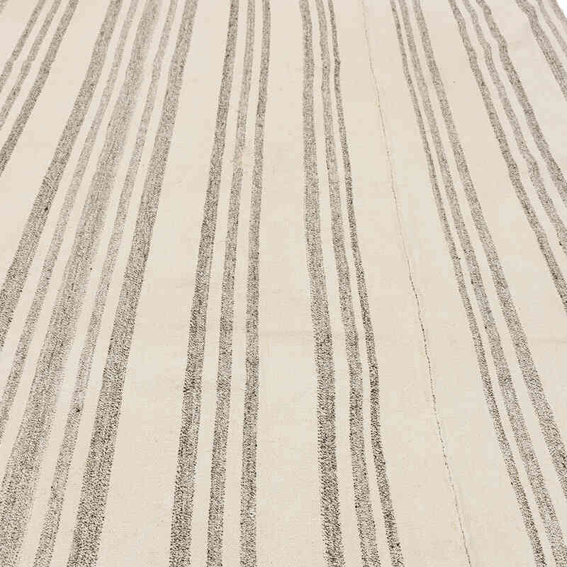 Vintage Anatolian Hemp Kilim Rug - 7' 6" x 12'  (90" x 144") - K0070636