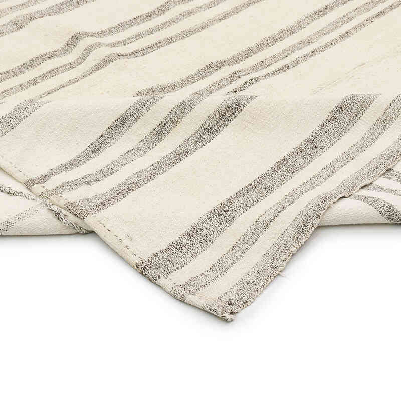 Vintage Anatolian Hemp Kilim Rug - 7' 6" x 12'  (90" x 144") - K0070636