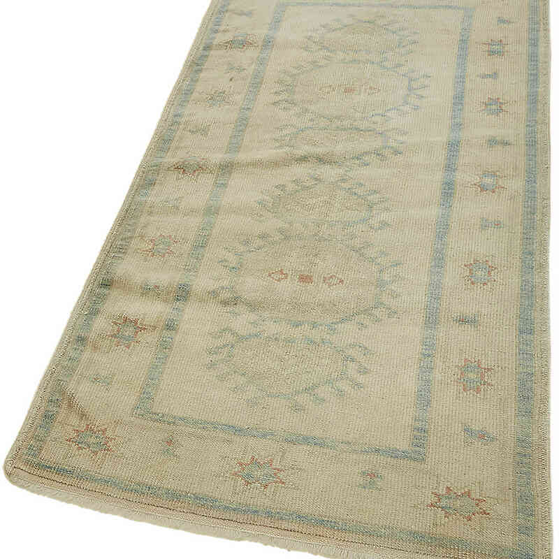 El Dokuma Vintage Halı - 85 cm x 163 cm - K0070642