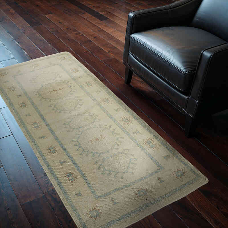 El Dokuma Vintage Halı - 85 cm x 163 cm - K0070642