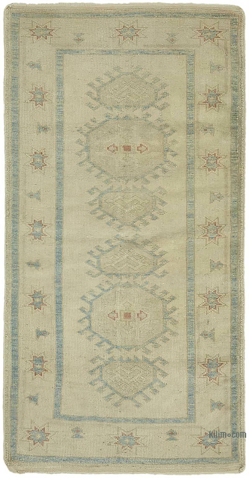 El Dokuma Vintage Halı - 85 cm x 163 cm - K0070642