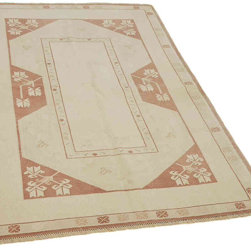 Vintage Turkish Hand-Knotted Rug - 3' 10" x 5' 9" (46" x 69") - K0070645