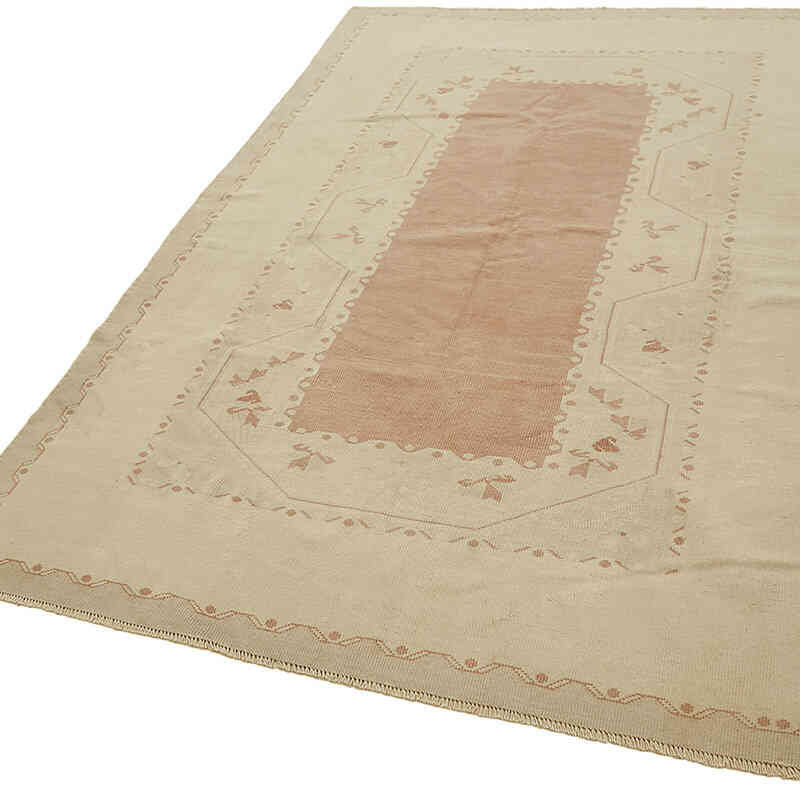 El Dokuma Vintage Halı - 166 cm x 264 cm - K0070646