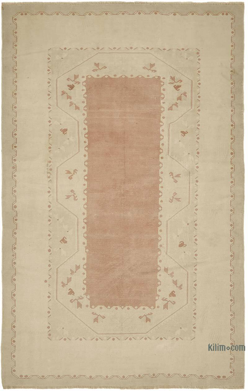El Dokuma Vintage Halı - 166 cm x 264 cm - K0070646