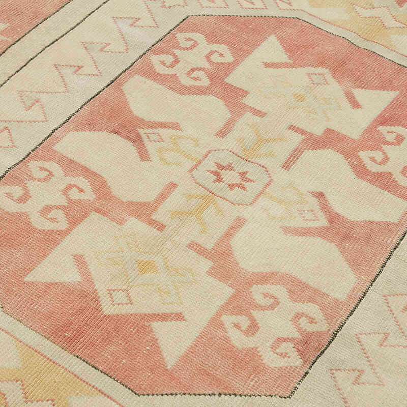 Vintage Turkish Hand-Knotted Rug - 5' 4" x 8'  (64" x 96") - K0070659