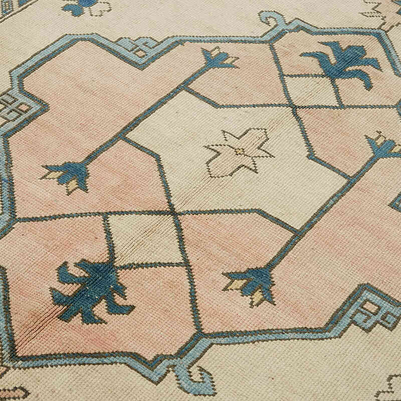 Alfombra Vintage Turca Anudada a Mano - 192 cm x 280 cm - K0070666