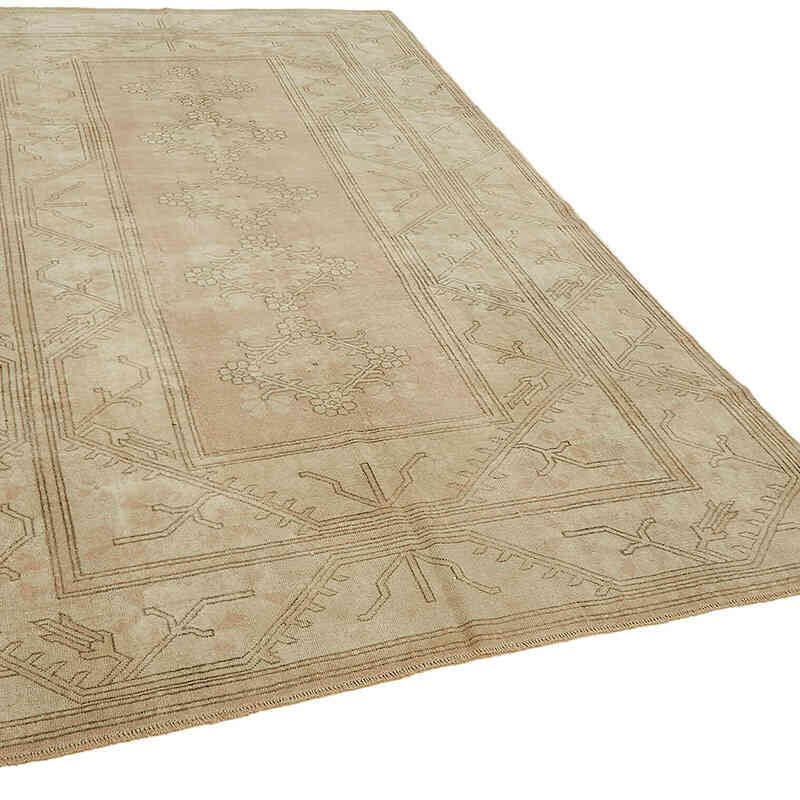 El Dokuma Vintage Halı - 196 cm x 316 cm - K0070667