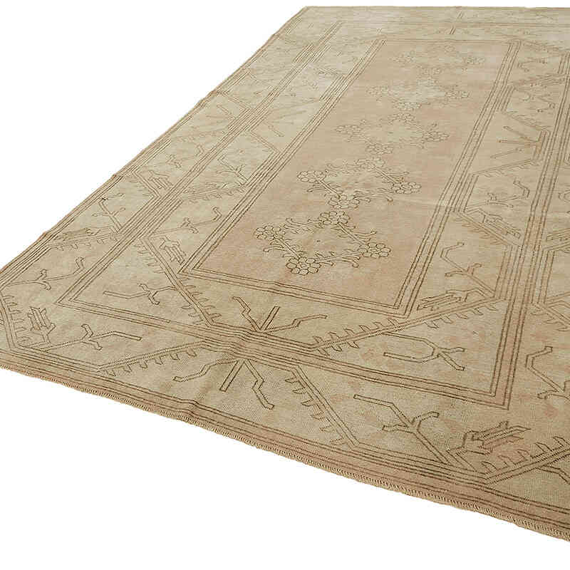 El Dokuma Vintage Halı - 196 cm x 316 cm - K0070667