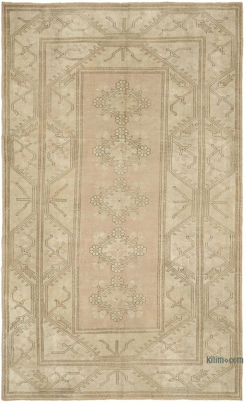 El Dokuma Vintage Halı - 196 cm x 316 cm - K0070667