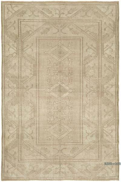 El Dokuma Vintage Halı - 237 cm x 360 cm
