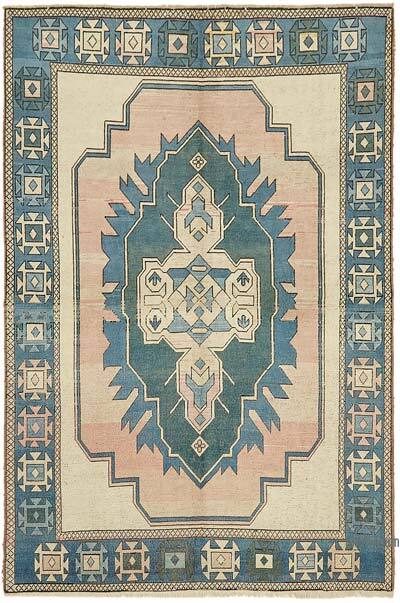 El Dokuma Vintage Halı - 226 cm x 330 cm