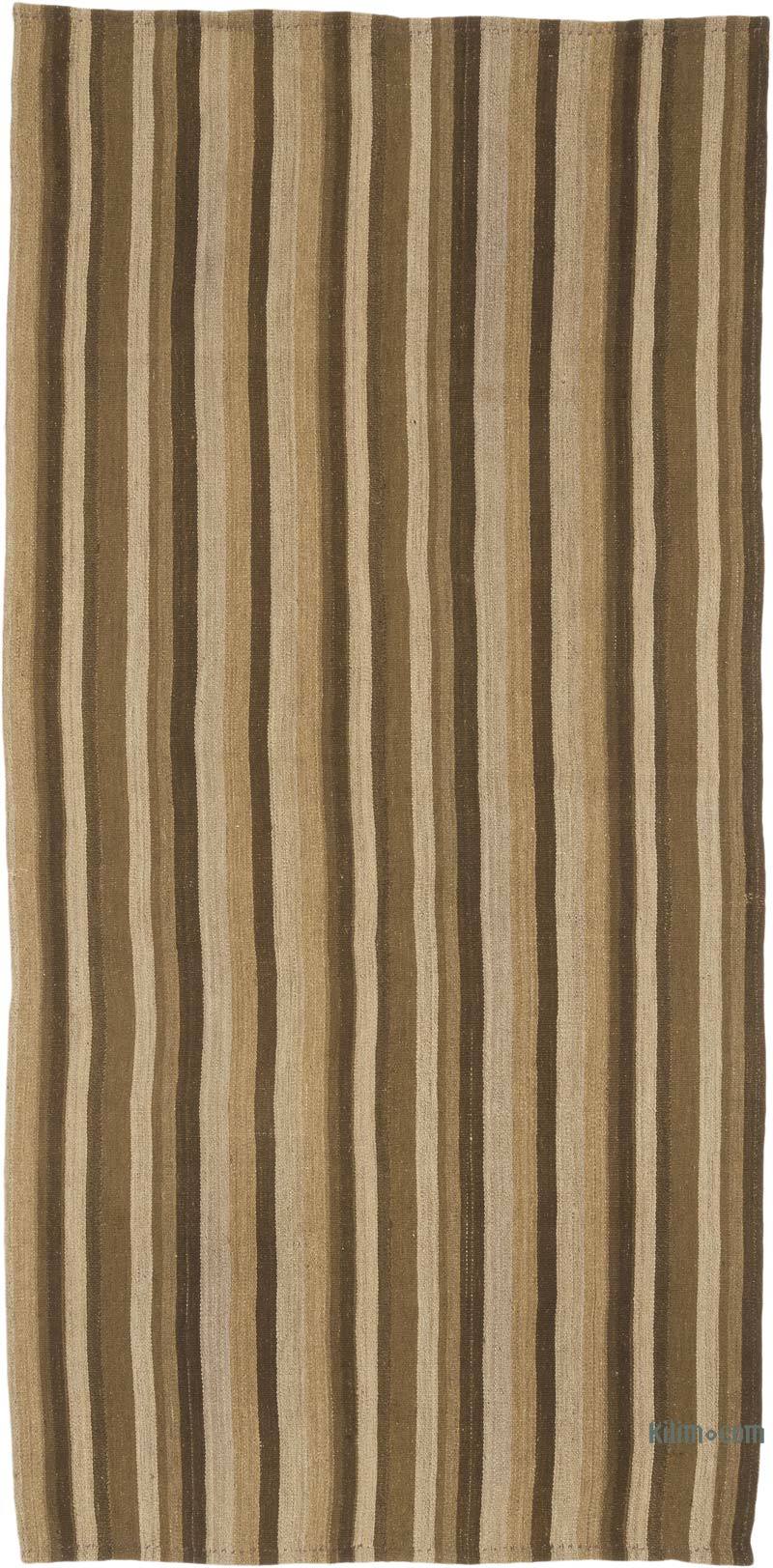 Alfombra Vintage Anatolian Kilim - 133 cm x 270 cm - K0070695