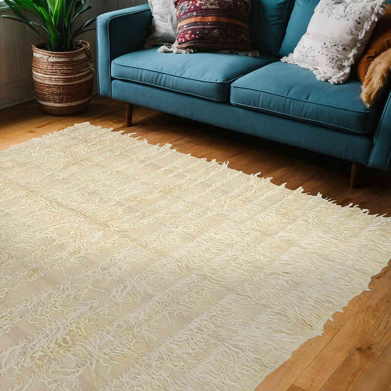 Vintage Filikli Tulu Rug - 5' 5" x 6' 10" (65" x 82") - K0070699