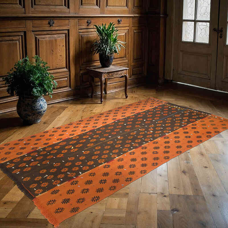 Vintage Sivas Flatweave - 4'  x 7' 5" (48" x 89") - K0070719