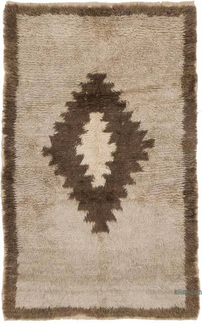 Vintage Anatolian Tulu Rug - 3' 10" x 6'  (46" x 72")