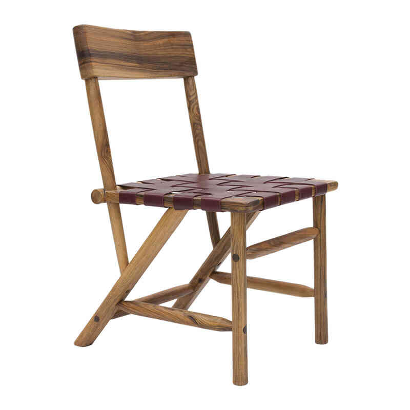 Silla de comedor de nogal - K0070733