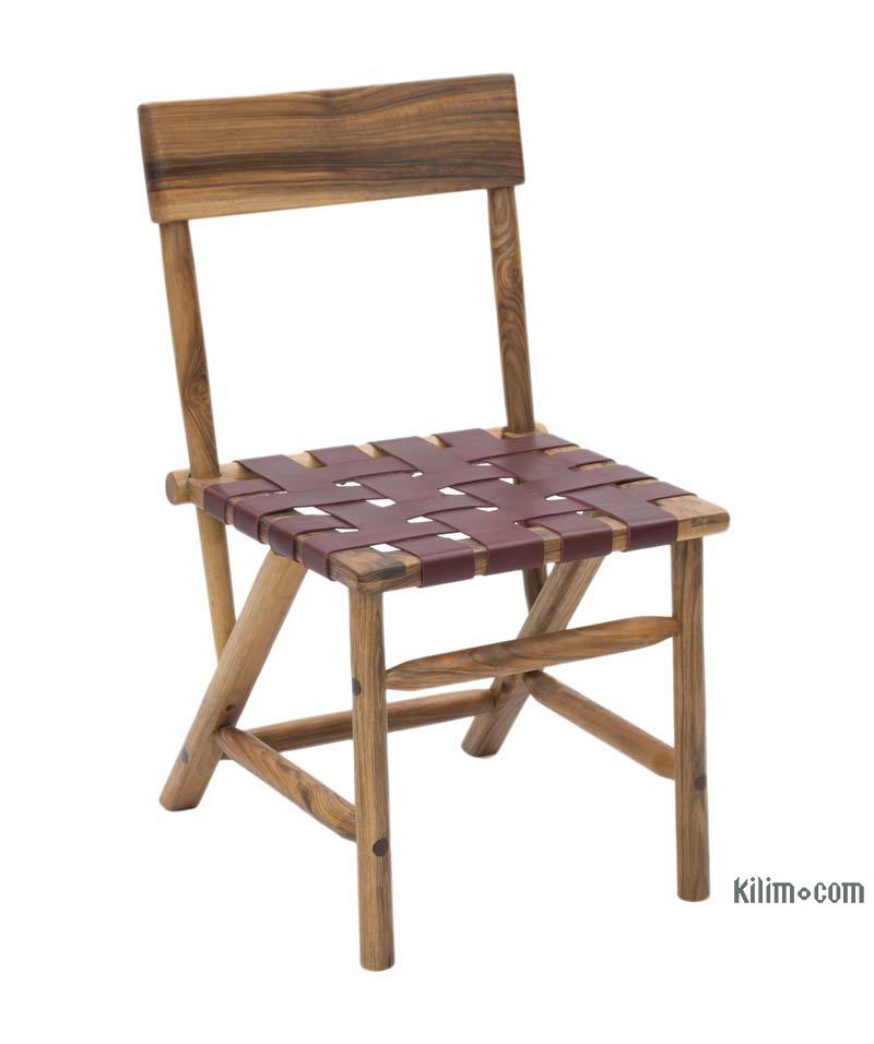 Silla de comedor de nogal - K0070733