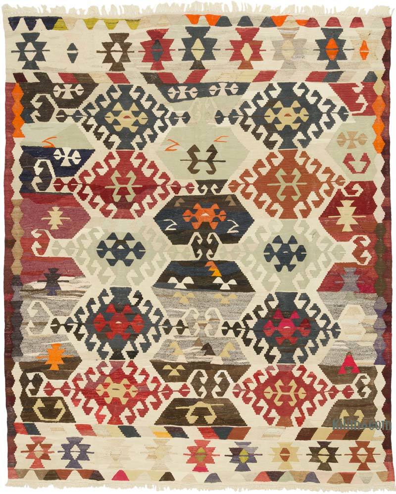 New Turkish Handwoven Kilim Rug - 9' 2" x 11' 2" (110" x 134") - K0070737