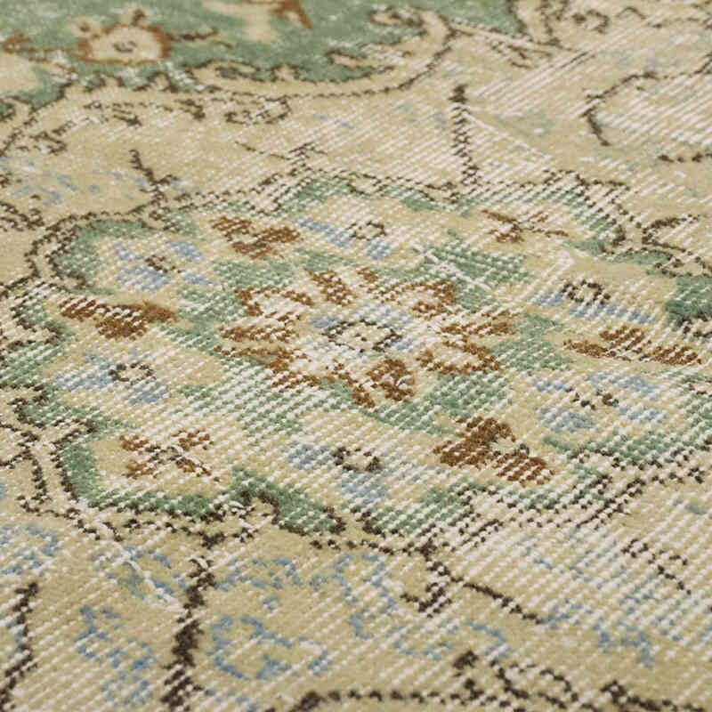 Alfombra Vintage Turca Anudada a Mano - 173 cm x 281 cm - K0070752