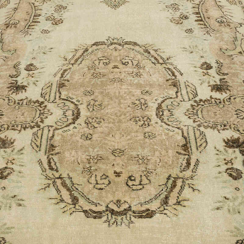 Vintage Turkish Hand-Knotted Rug - 5' 9" x 8' 7" (69" x 103") - K0070754