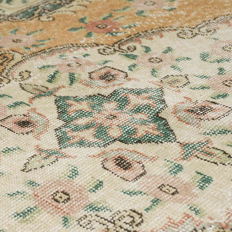 El Dokuma Vintage Halı - 122 cm x 212 cm - K0070755