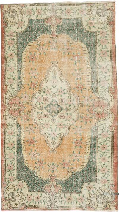 Vintage Turkish Hand-Knotted Rug - 4'  x 6' 11" (48" x 83")